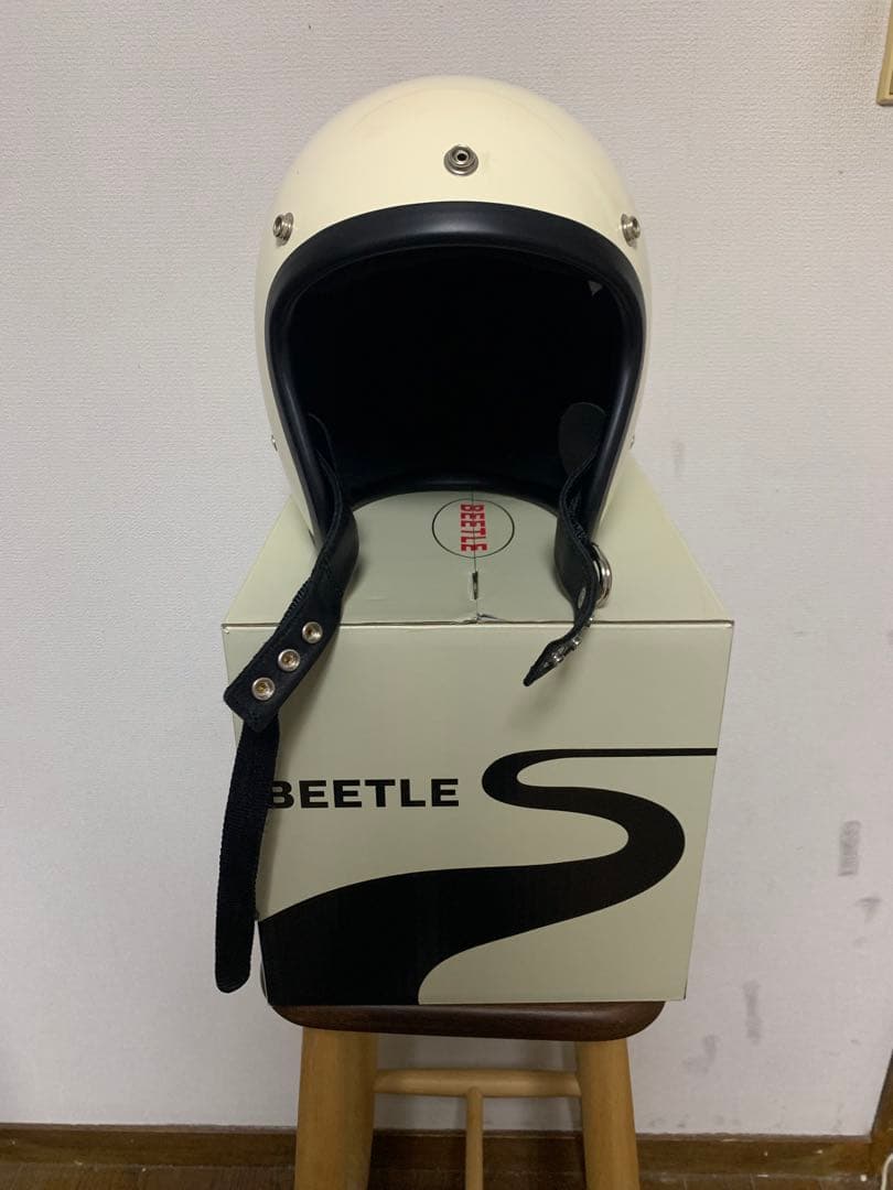 BEETLE L.A.C ジェットヘルメット アイボリー