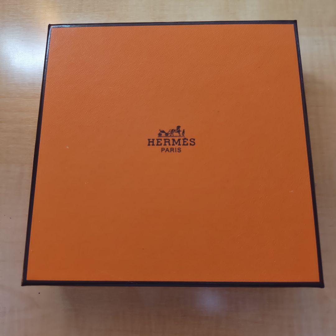 【未使用・希少】エルメス　シェーヌダンクル　プラチナ　ヴィド・ポッシュ　小物入れ