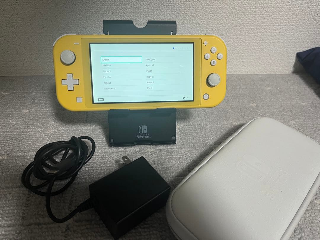 【ate様 限定】Nintendo Switch Lite イエロー