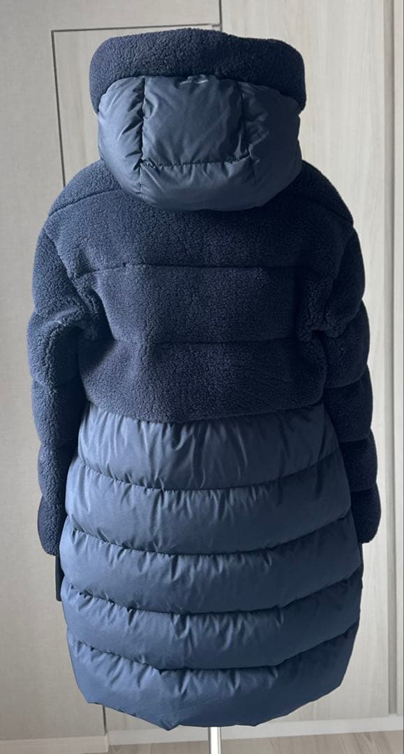 L*o様 HERNOネイビー フード付き ロングダウンジャケット⭐︎ハンガー付