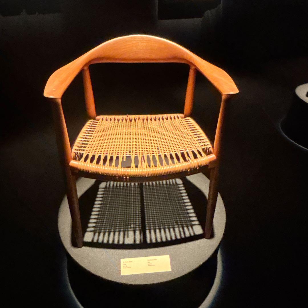 リプロダクト】ハンス・J・ウェグナー エルボ チェア スクエア ナチュラル