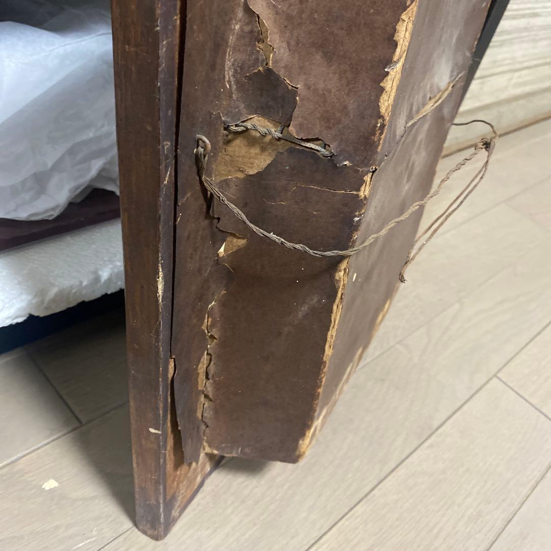 希少！1900前後アンティーク受難の十字架シャドーボックス