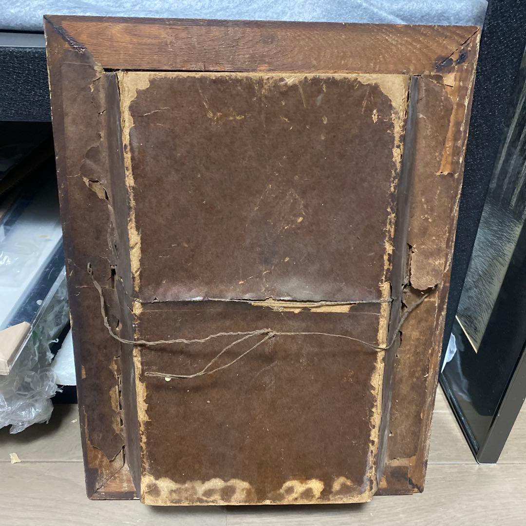 希少！1900前後アンティーク受難の十字架シャドーボックス