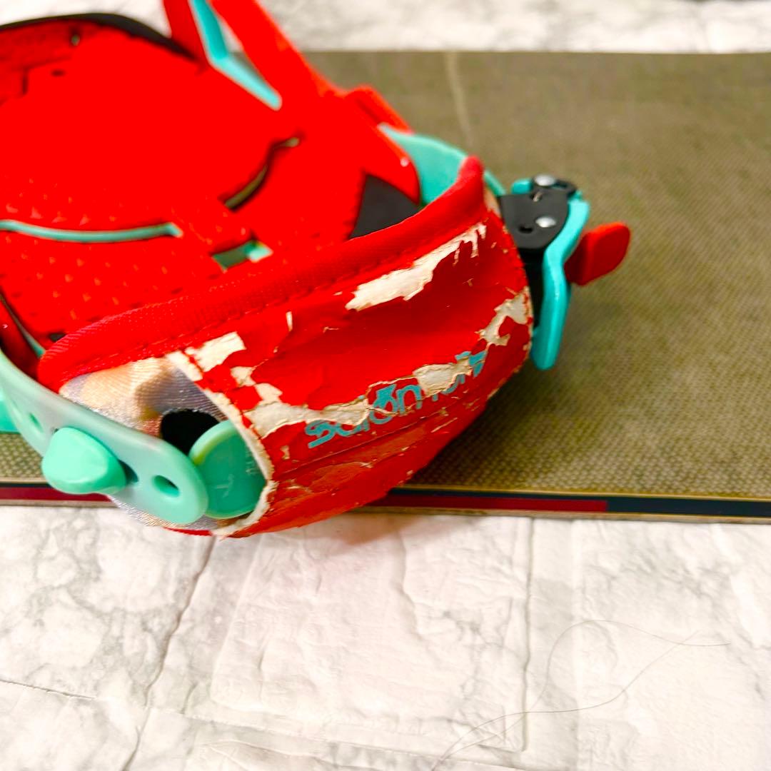 【2点セット】SALOMON POWDER SNEKE 156 ＆ FLOW