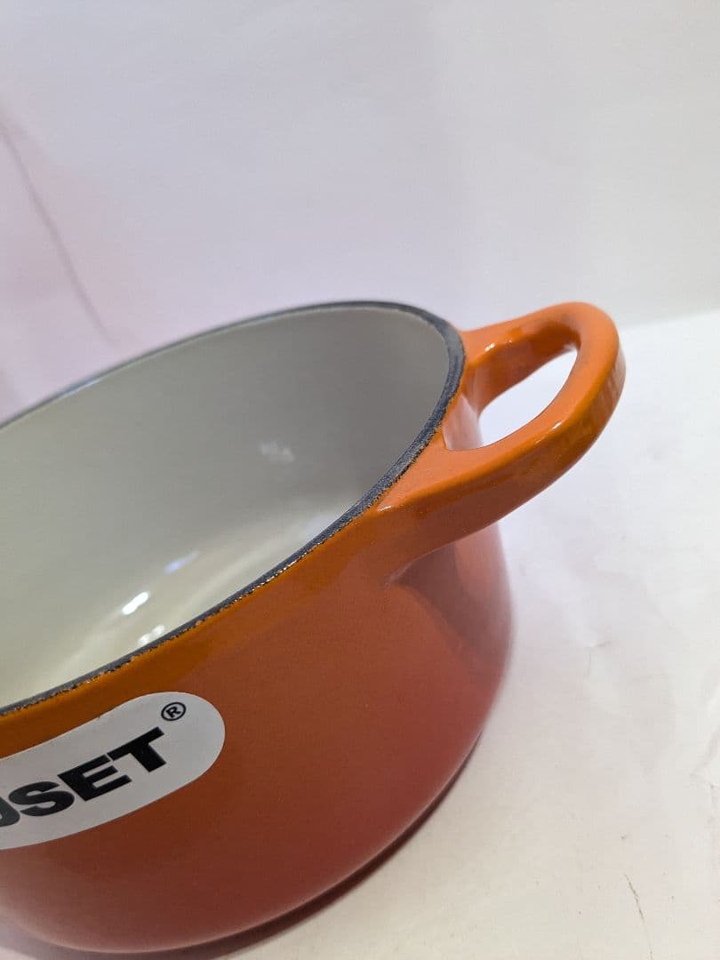 ル・クルーゼ　ココット・ロンド　オレンジ　16cm