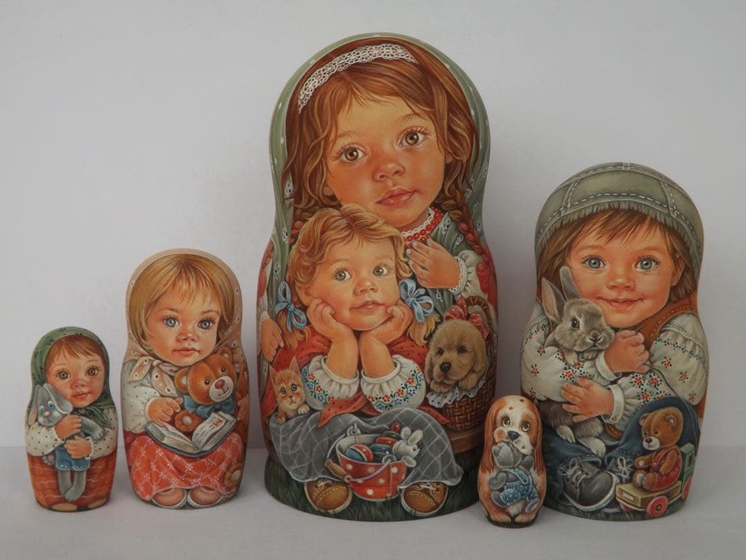 雑貨☆マトリョーシカ(5P)『Favorite Toys』エレナ最新作