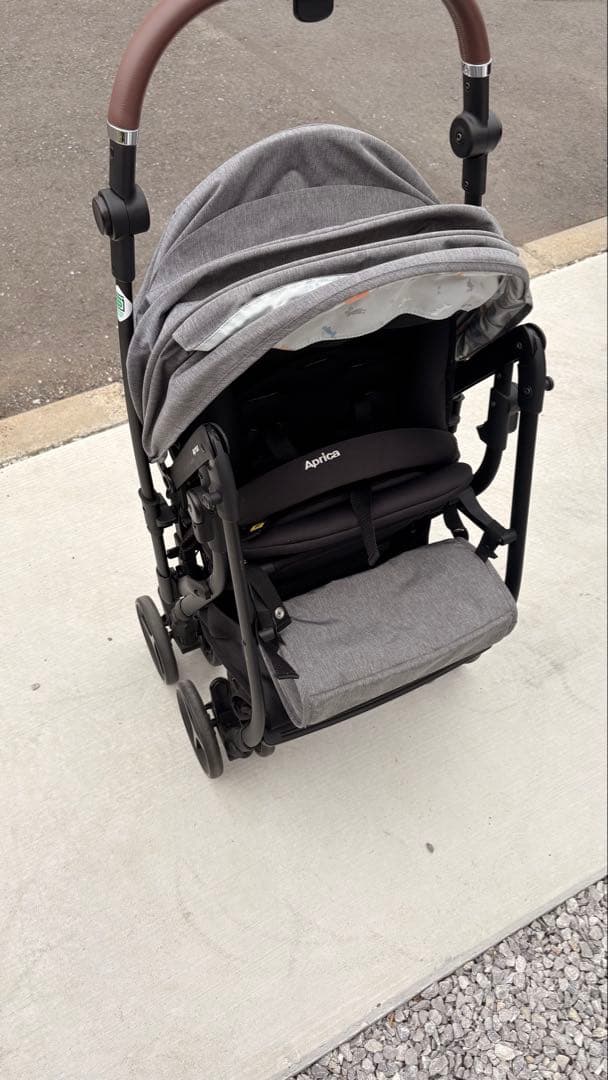 アップリカ Aprica ルンルンコンパクト BeLIMITED アニマルグレー