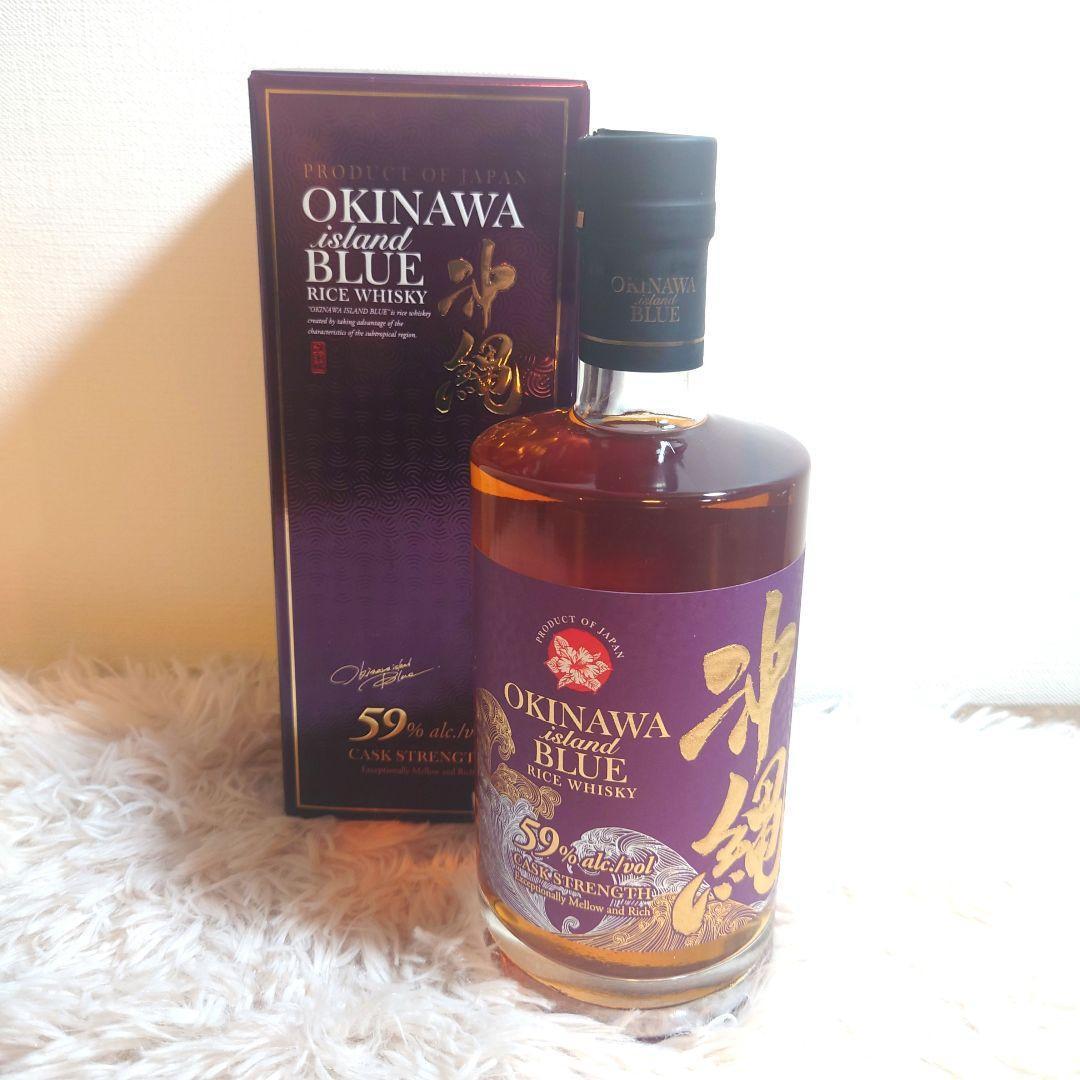 OKINAWA  Blue Rice Whisky 59%他2本付き