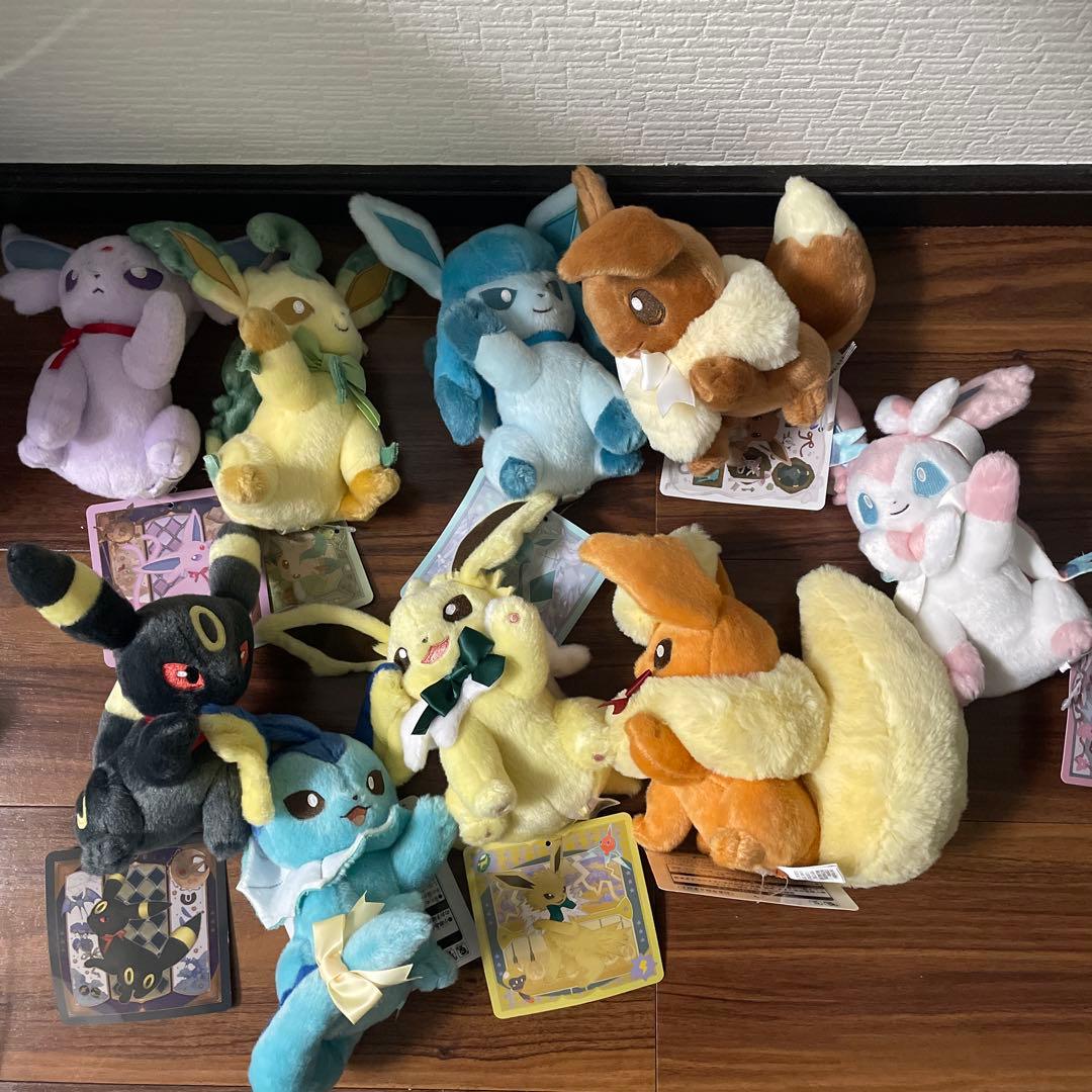 イーブイコレクション Eevee Collection 9種セット ぬいぐるみ