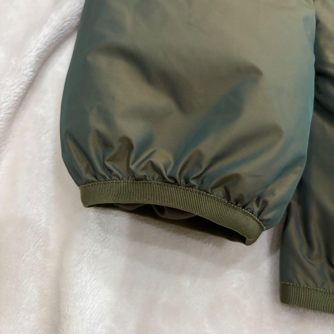 【未使用級】ボーダーズアットバルコニー　ダウンジャケット　カーキ