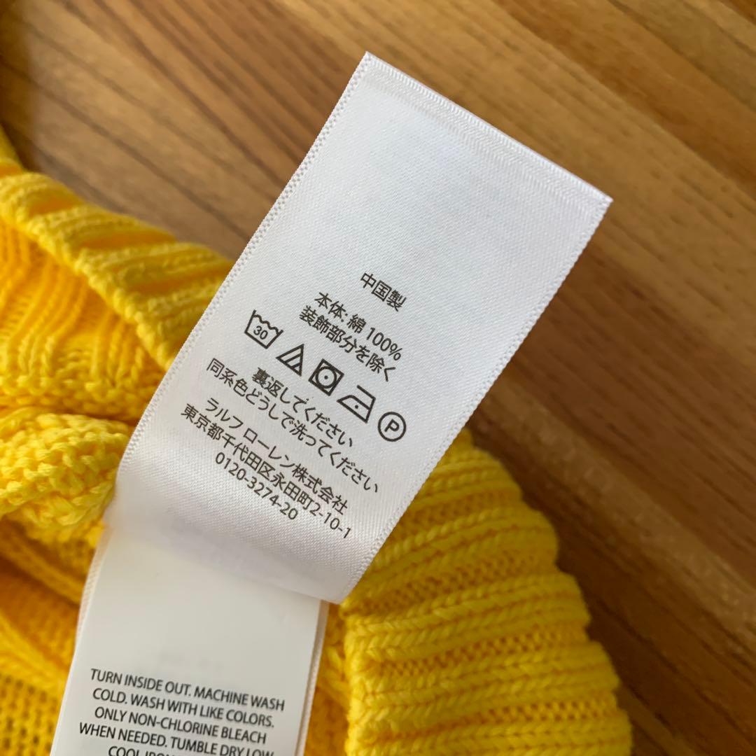 ラルフローレン　コットンニット