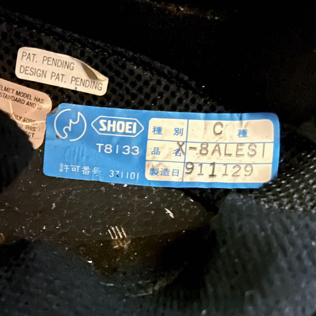 【ヘルメット レプリカ 希少】ジャンアレジ SHOEI マルボロロゴ仕様