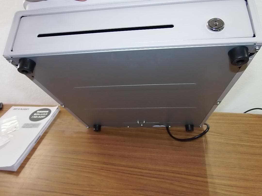 美品 設定無料 SHARP 電子レジスター XE-A207W-W 白 50505