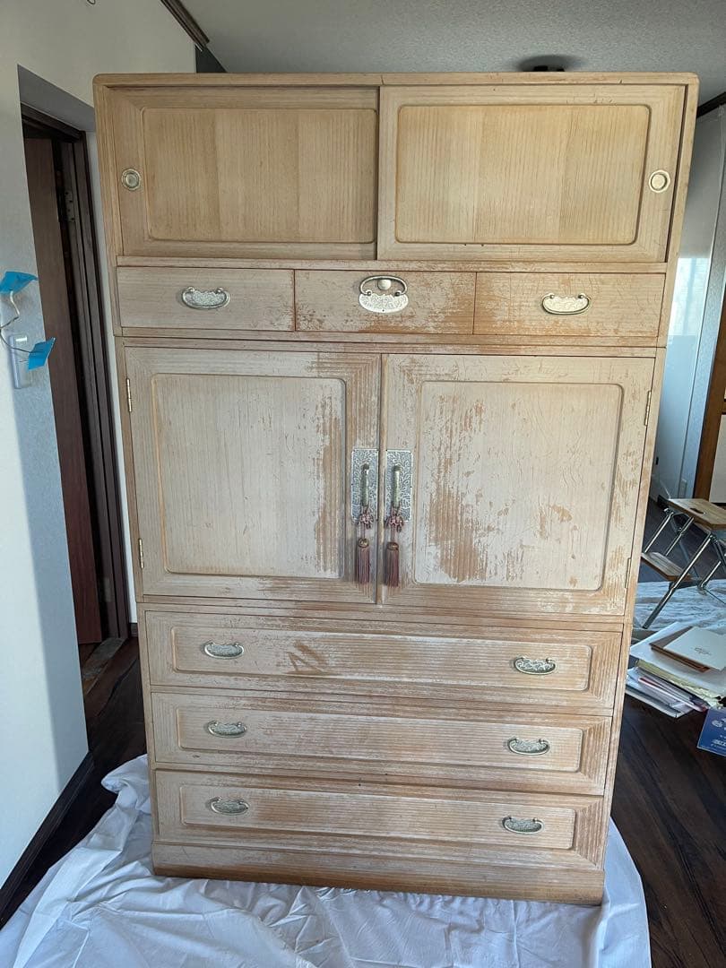 桐のタンス3段分 収納力抜群