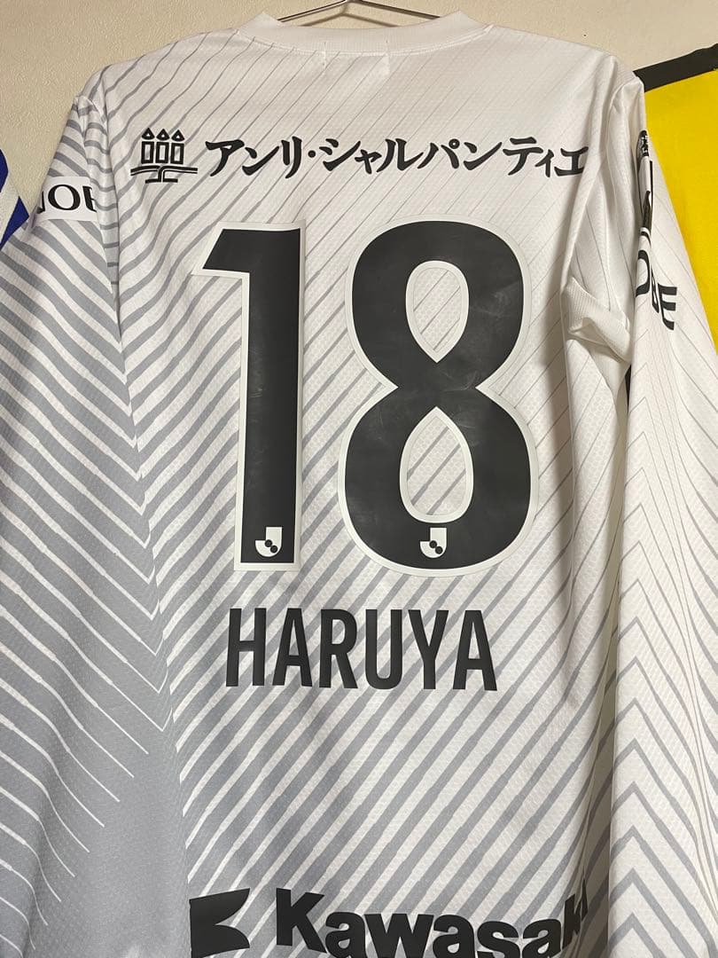 【最終価格】ヴィッセル神戸オーセンティック長袖ユニフォーム2ndセカンド井出遥也