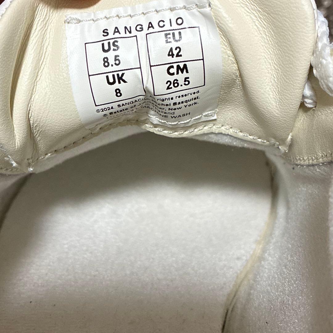 SANGACIO にゅ〜ず　バスキア　26.5cm 箱付き