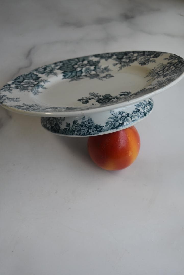 超美品 サンタマン　マリールイーズ　 コンポティエ 皿　フランスアンティーク