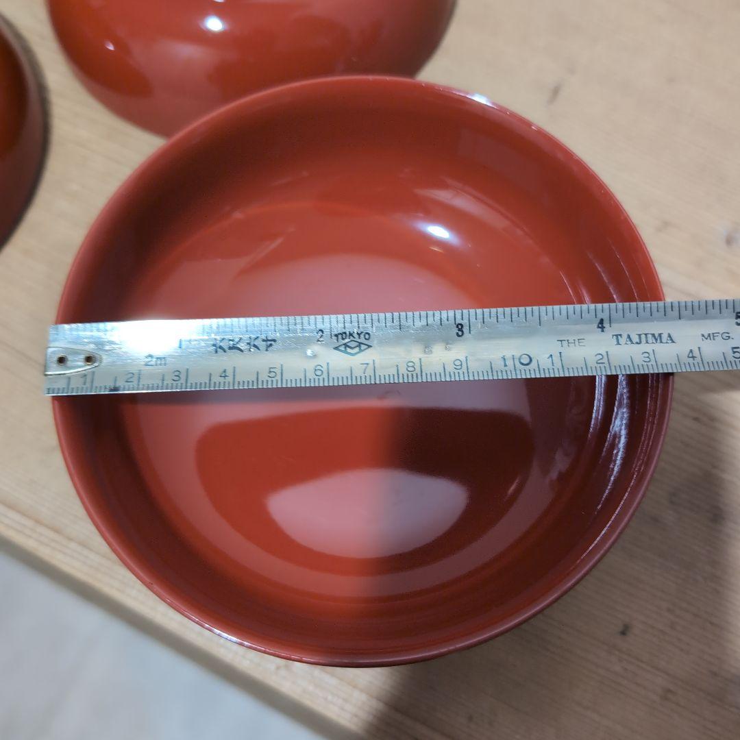 浄法寺塗　椿碗　3枚セット