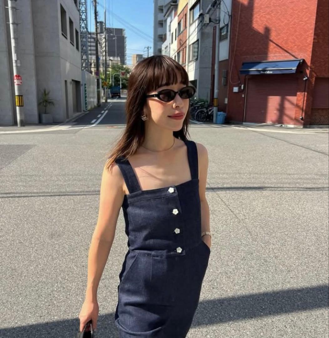 【MEER.】デニムオールインワン