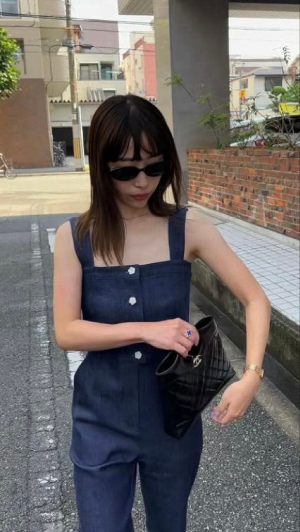 【MEER.】デニムオールインワン