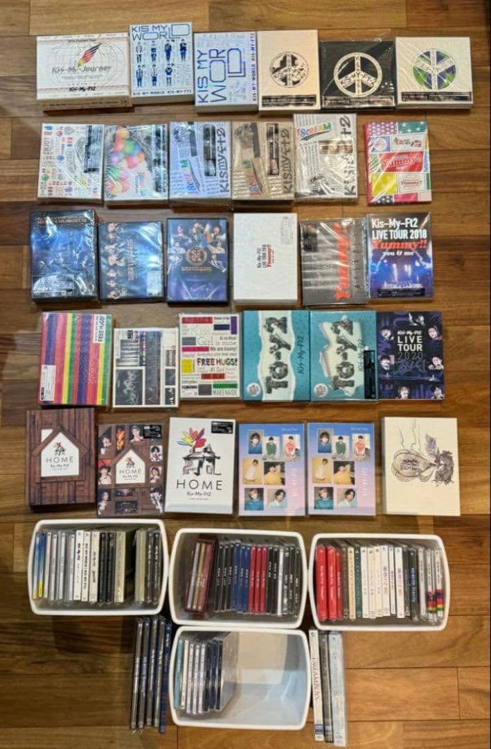 【★まとめ売り】キスマイ ライブDVD Blu-ray CD　96点