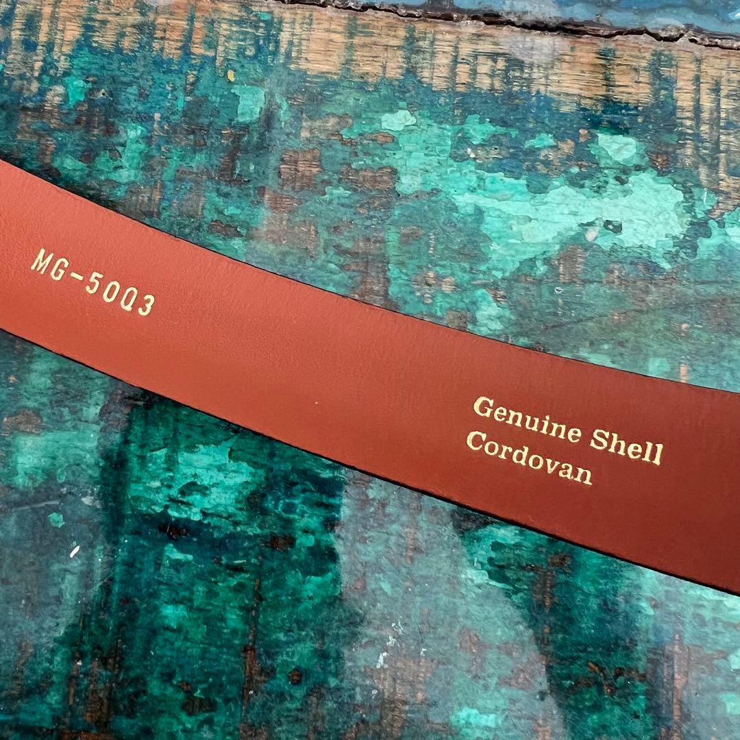 美品 ISETAN MEN'S 伊勢丹メンズ コードバン ベルト