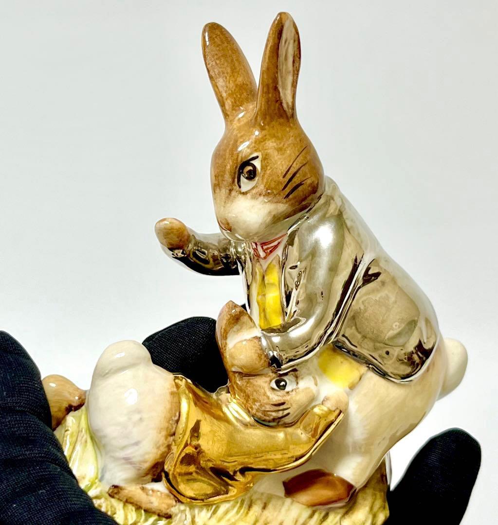 SALEプラチナ&ゴールドcolorway☆Mr.ベンジャミン&ピーターラビット