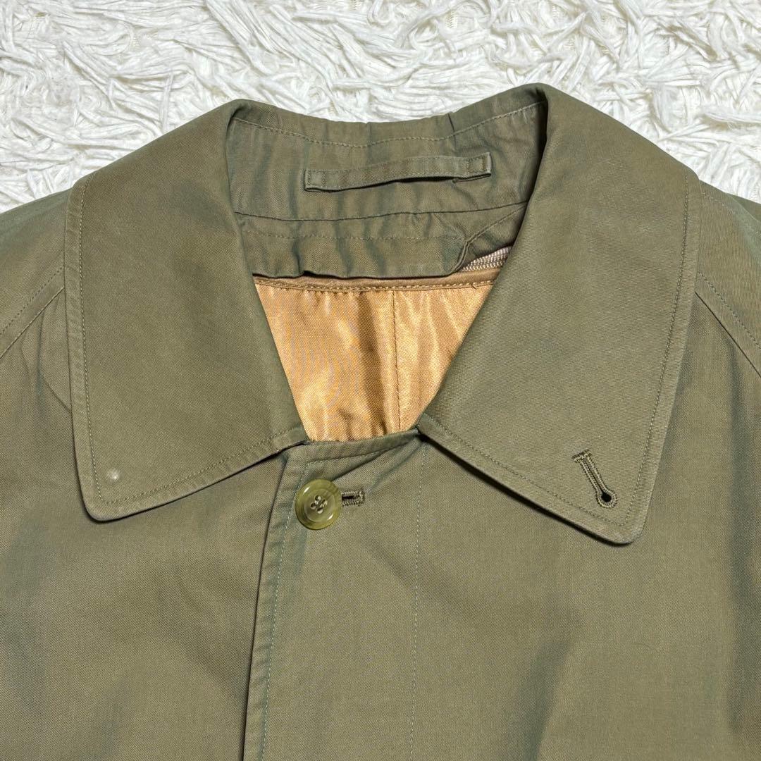 Burberrys ステンカラーコート 玉蟲色 サイズ 42 ライナー付き