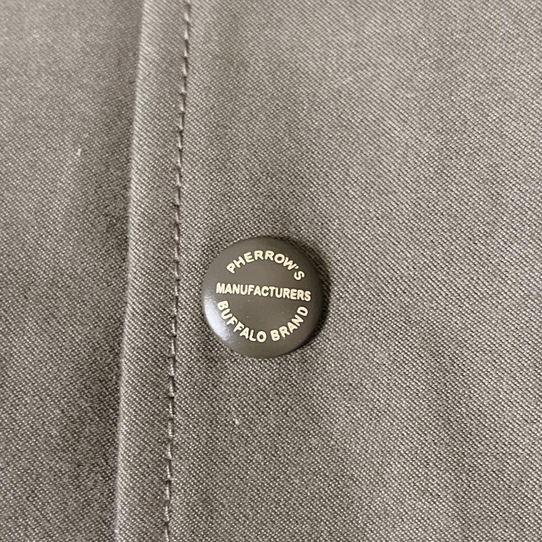 美品 Pherrow’s フェローズ コーチジャケット 38 日本製 バック刺繍