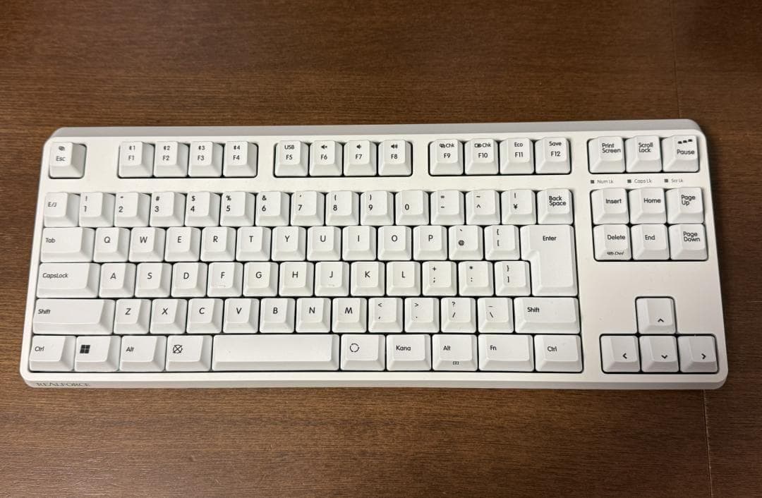 26/1 購入 REALFORCE R4 TKL JIS R4HC21