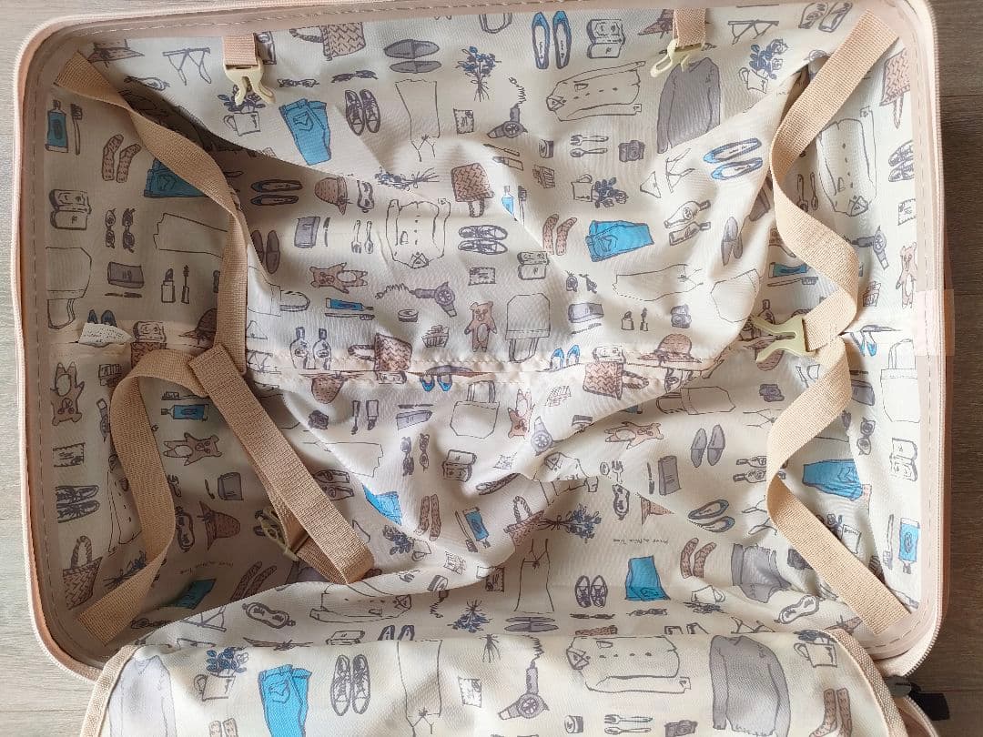 【HaNT】【ハント】 マイン 05748 スーツケース 47L ダリアベージュ