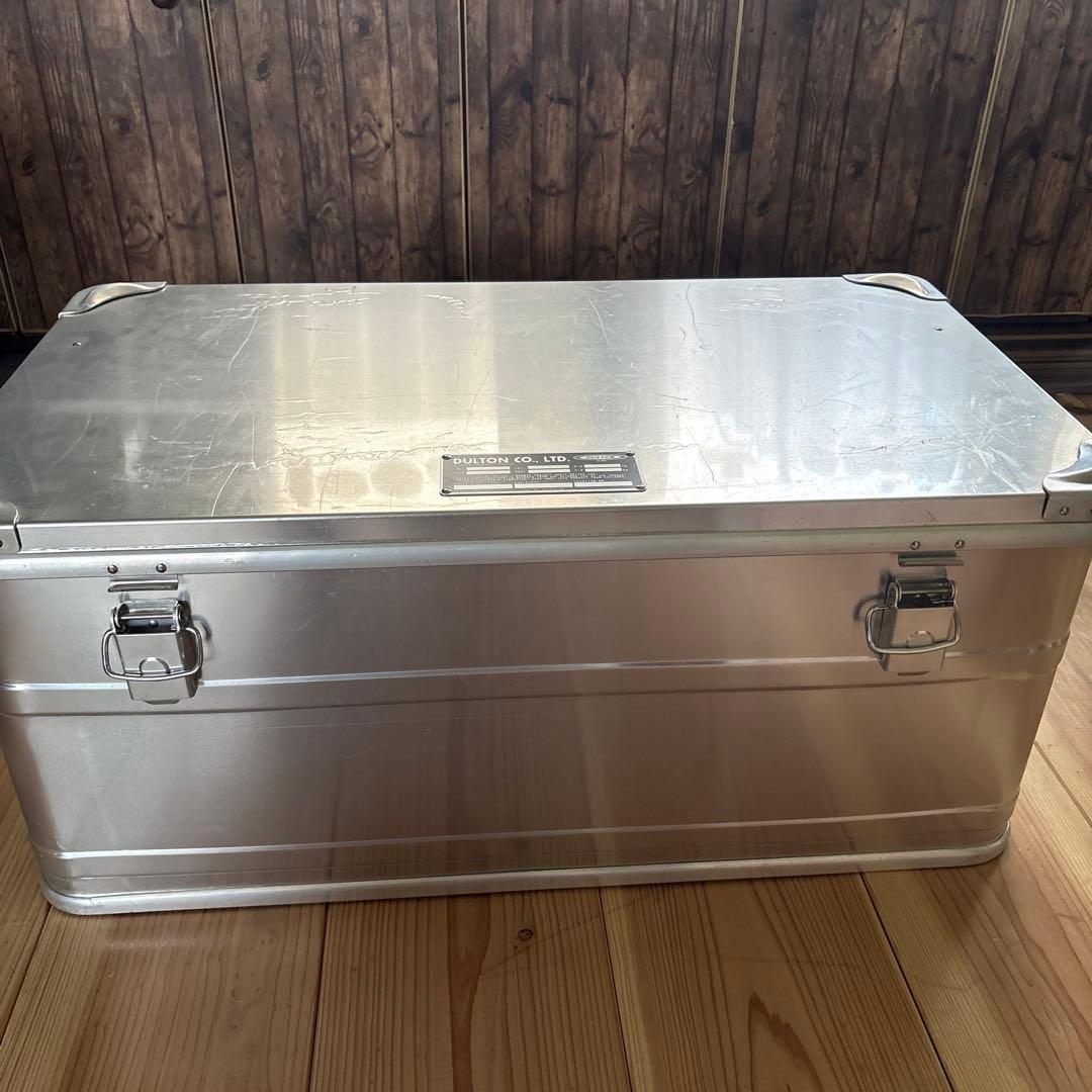 旧型 DULTON ダルトン アルミコンテナ Lサイズ R655-832L