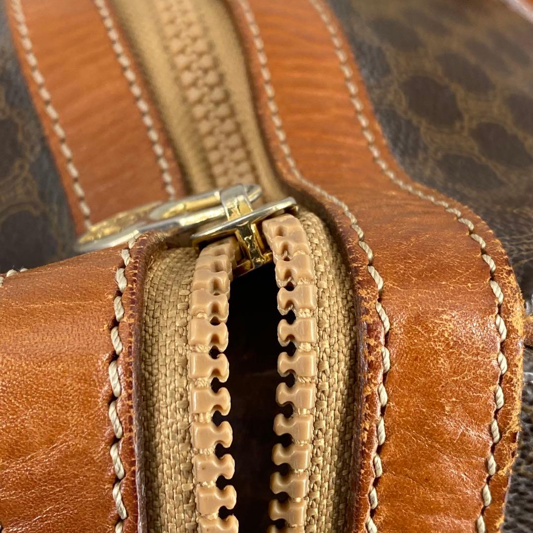 ヴィンテージ CELINE セリーヌ マカダム柄 トリオンフ ボストンバック