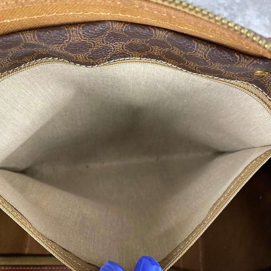 ヴィンテージ CELINE セリーヌ マカダム柄 トリオンフ ボストンバック