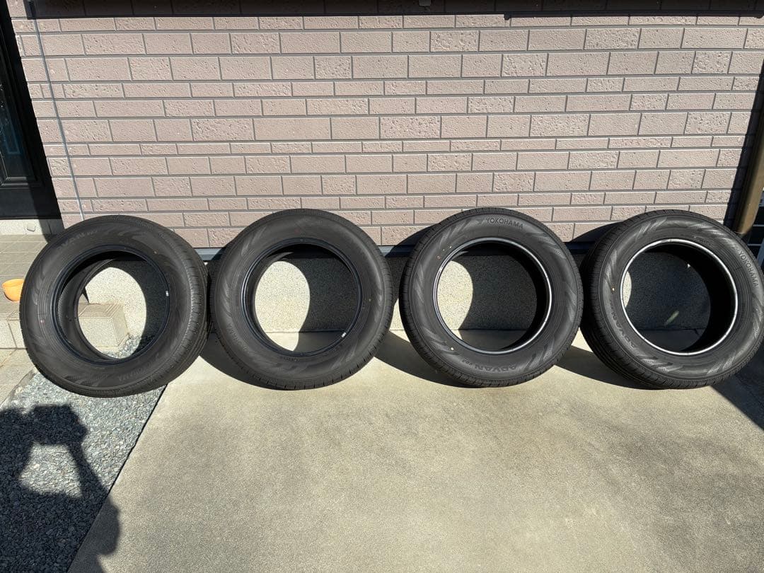 新車取り外し　40アルファード ハリアー等　225/65R17 ヨコハマ