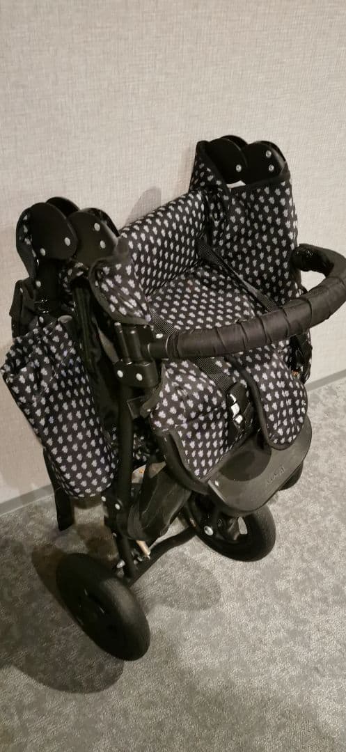 エアバギー　ソレイアード　ベビーカー、モウフ