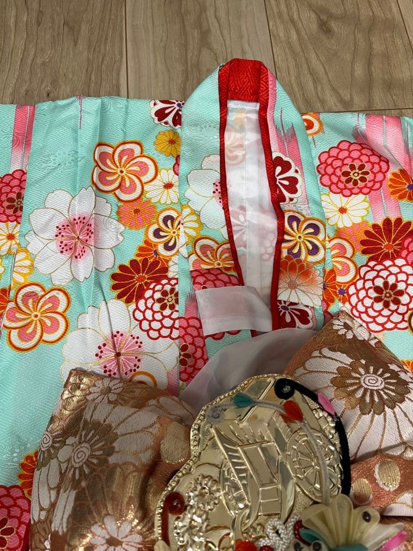 七五三 着物セット 花柄 子供用