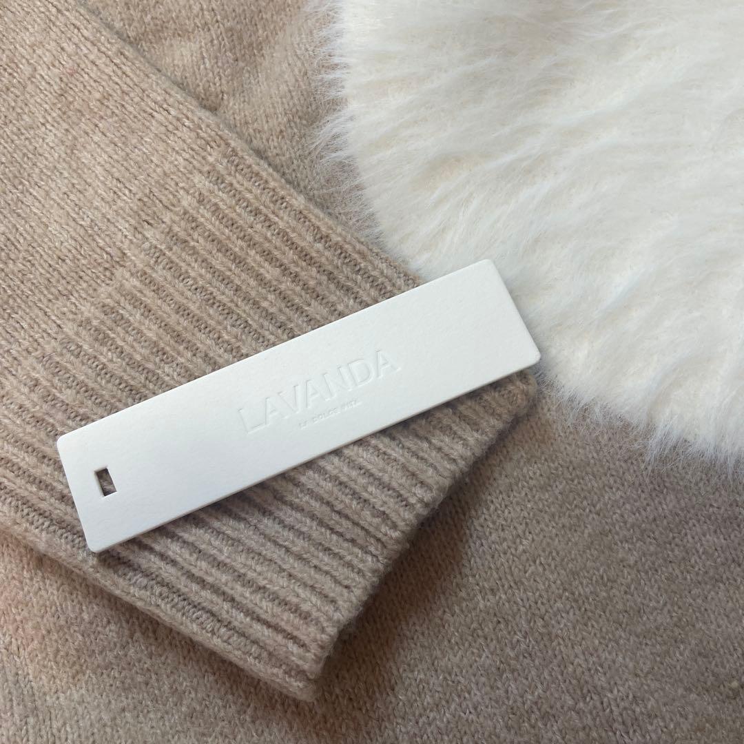 LAVANDA WINTER ハート柄ニットセーター