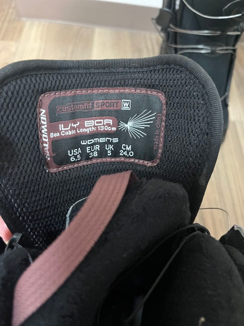 Salomon Custom Fit Sport スノーボードブーツ 6.5