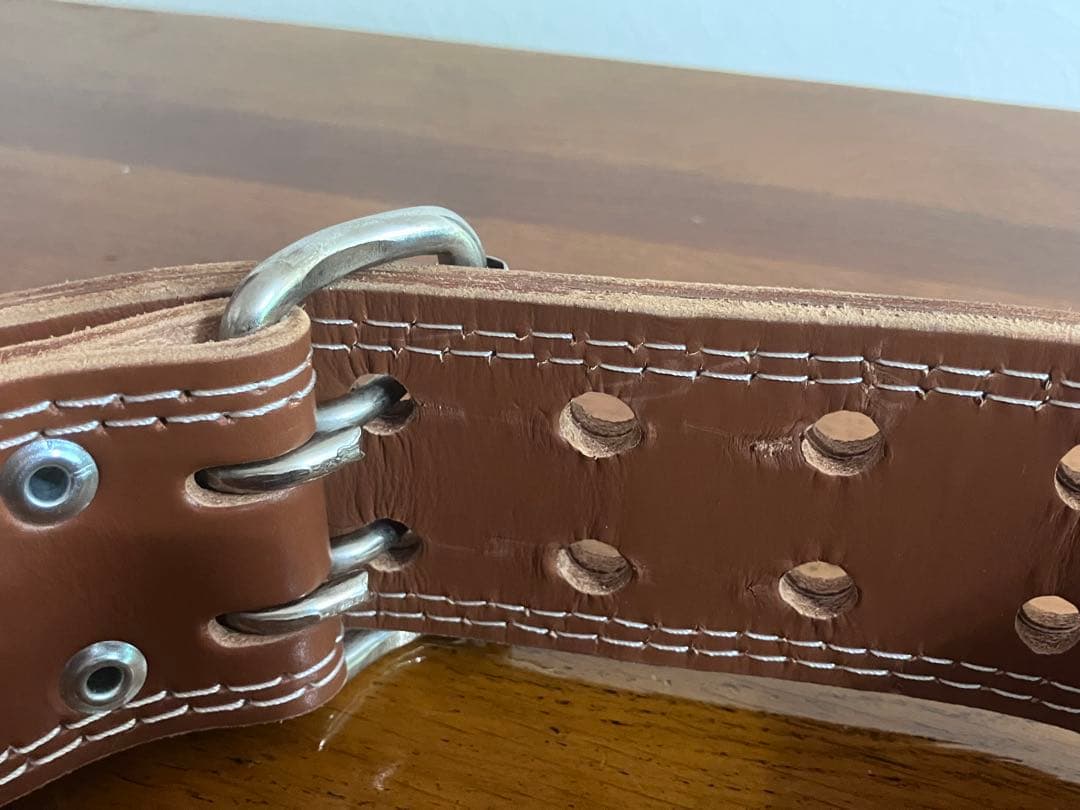 ゴールドジム(GOLD`S GYM) プロレザーベルト サイズM