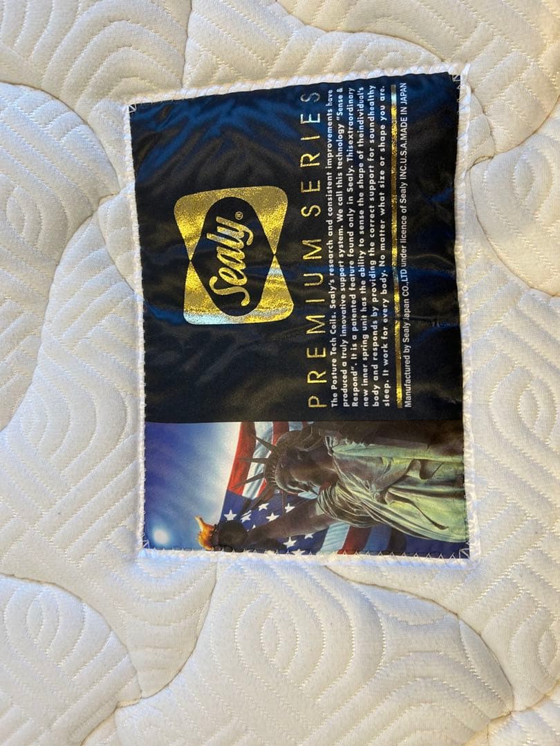 Sealy Premium Series キングサイズマットレストッパー