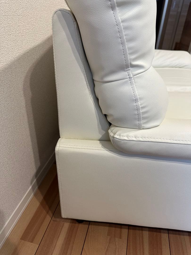 【ちはる】2人用ソファ　傷・汚れに強い合成皮革　Nシード ソファ