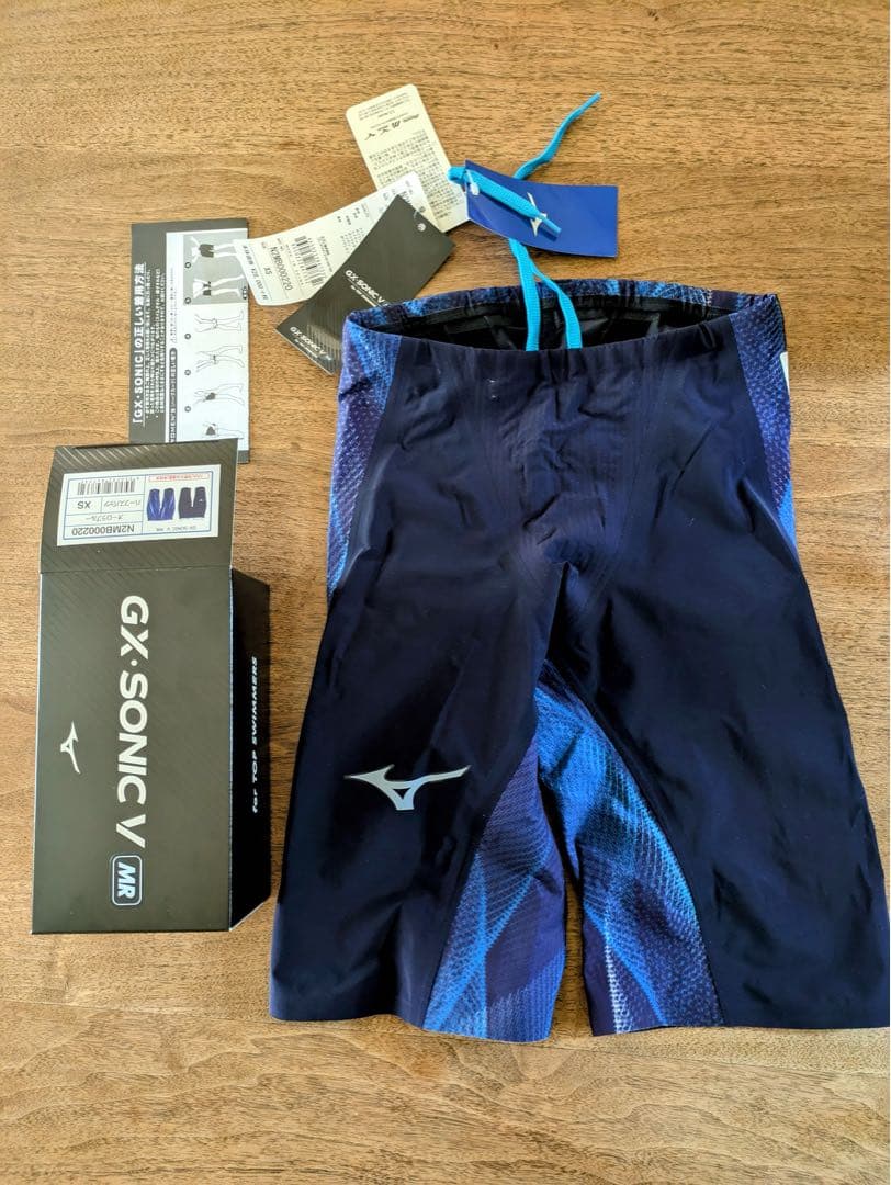 Mizuno GX・SONIC V （5）　MR 競泳水着 XSサイズ　未使用品