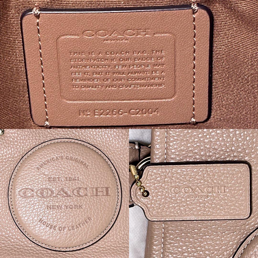【極美品】コーチ 2004 デンプシー キャリーオール トートバッグ ベージュ