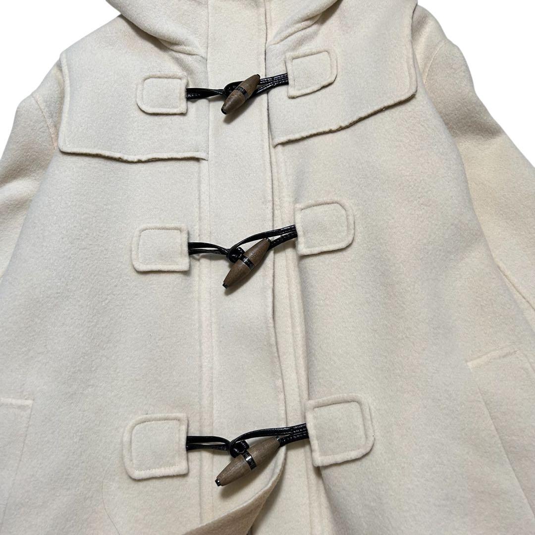 ADORE ダッフルコート カシミヤ混 アイボリー ベージュ 38