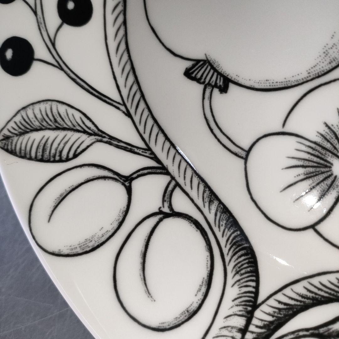 A1239-2/ARABIA/アラビアブラックパラティッシプレート3客/26cm