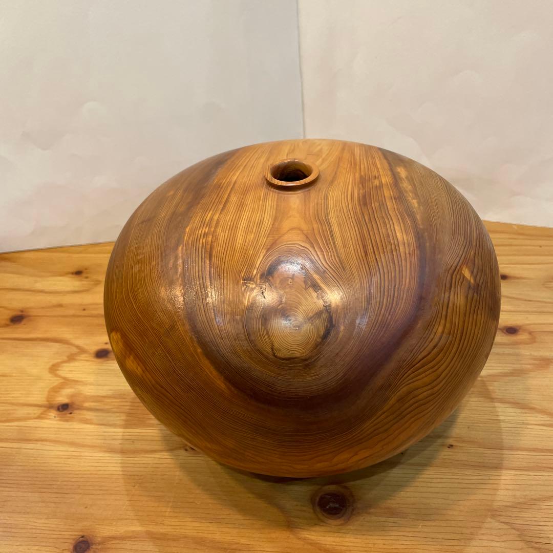 屋久杉彫刻&屋久杉瓢箪&屋久杉一輪挿し　希少品セット販売