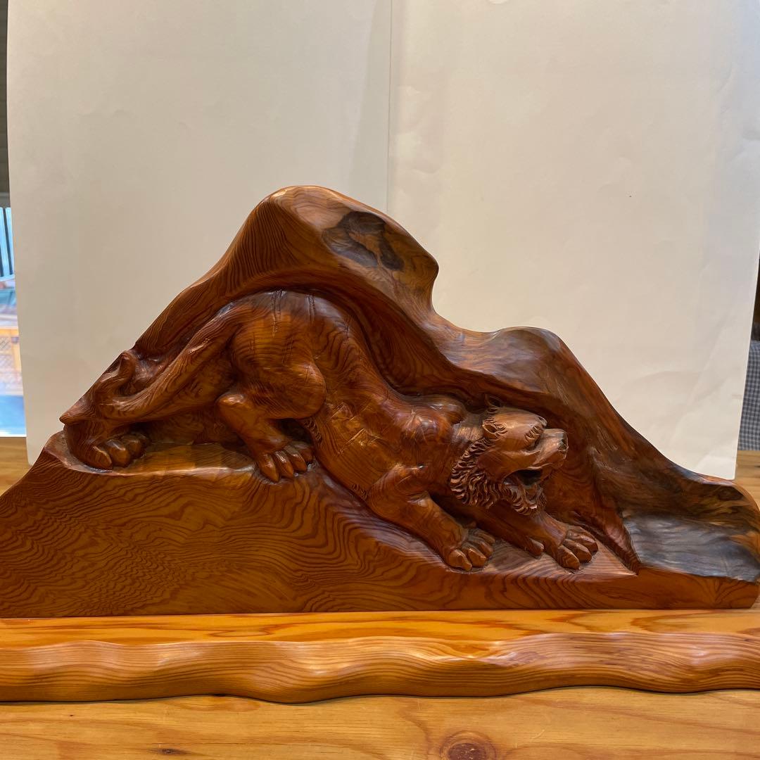 屋久杉彫刻&屋久杉瓢箪&屋久杉一輪挿し　希少品セット販売