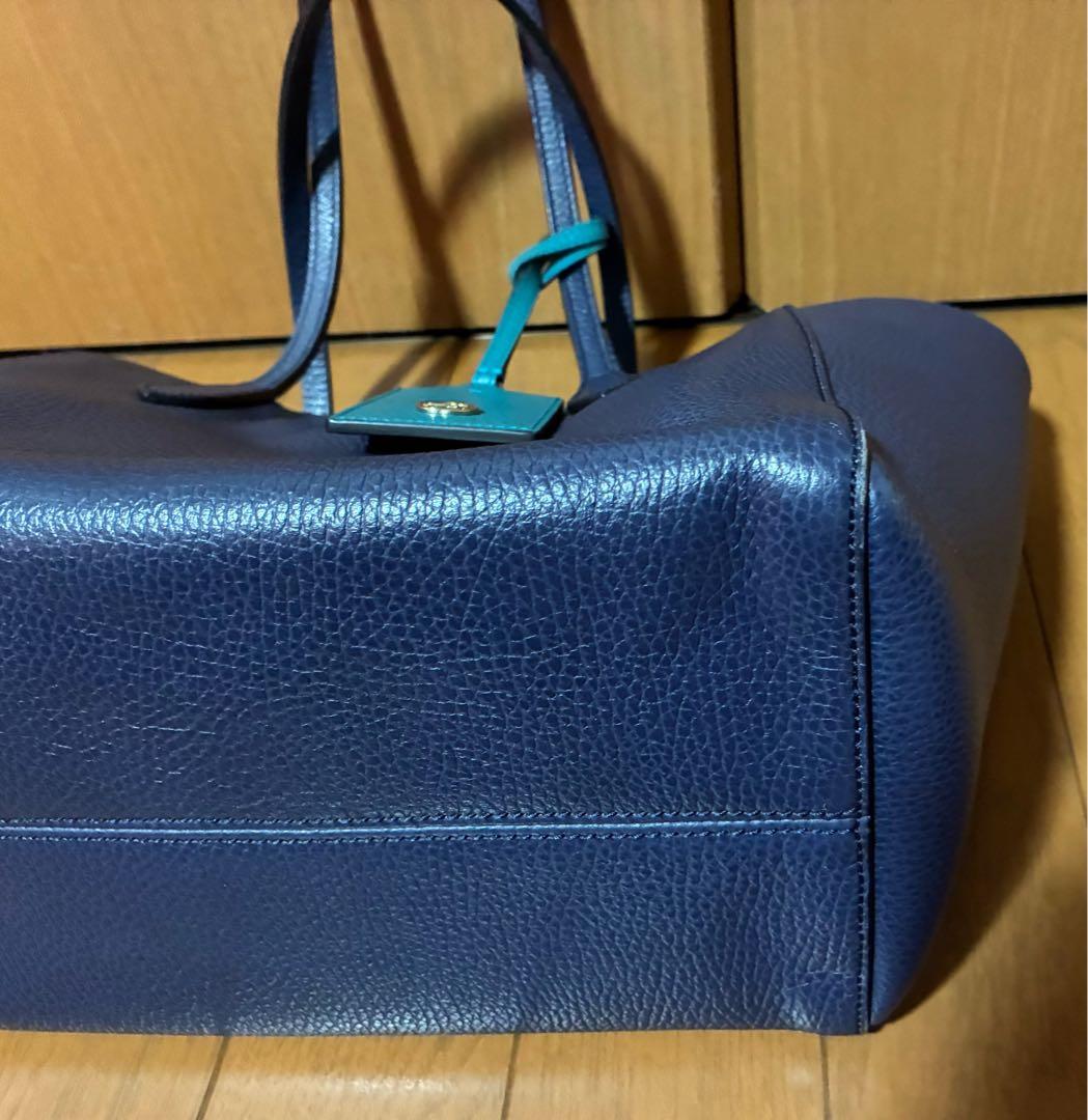 Gucci グッチ　スウィングラージトート　ネイビー
