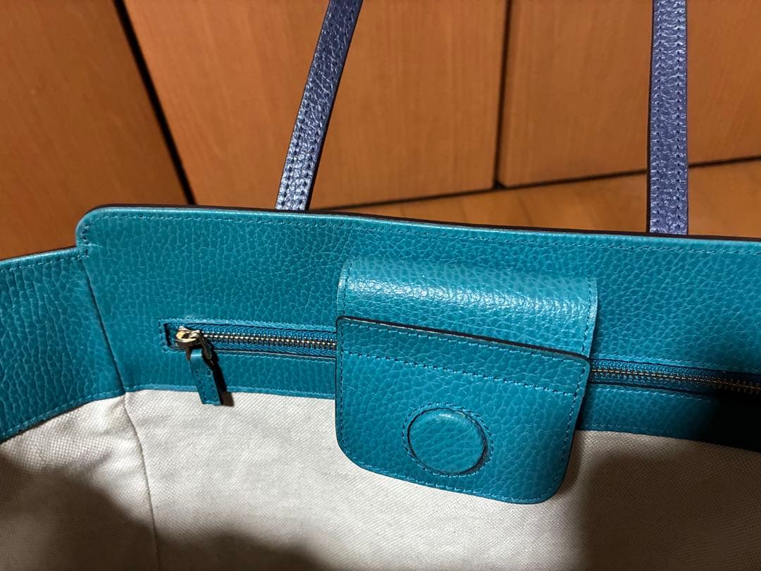 Gucci グッチ　スウィングラージトート　ネイビー